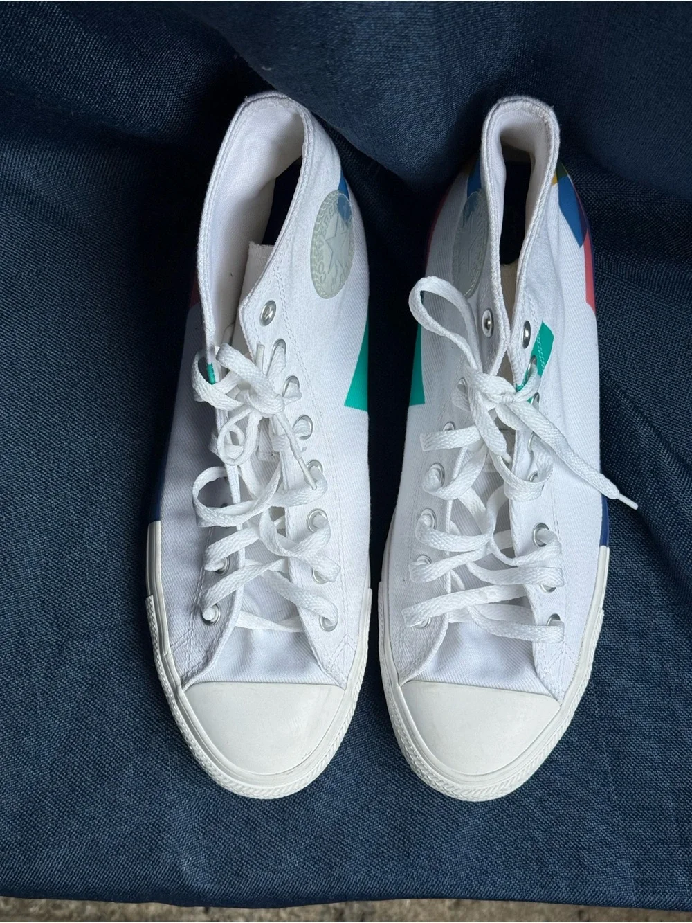 2020 Converse Chuck Taylor All Star High Space Racer White Men's 10